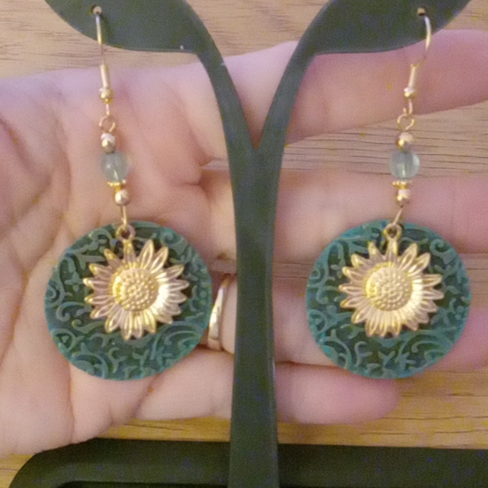 Sunflower Earrings